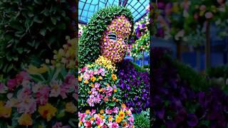 she changed into flowers