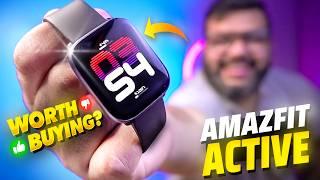 Amazfit Active Review!! ️ The Best Fitness Smartwatch in 2024??