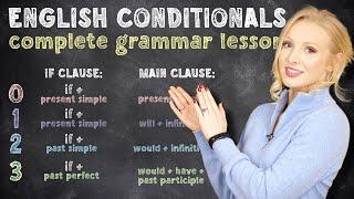 THE CONDITIONALS - 0,1,2 & 3 Conditionals& QUIZ - English Grammar Lesson (+ Free PDF & Quiz)