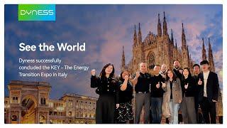 Dyness successfully concluded the KEY - The Energy Transition Expo in Italy