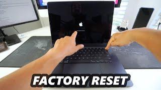 How to Reset & Restore MacBook Air M3 to Factory Settings║macOS Sonoma