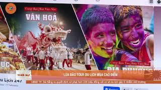 LỪA ĐẢO TOUR DU LỊCH MÙA CAO ĐIỂM | VTV5