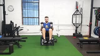 Seated DB Momentum Jumps
