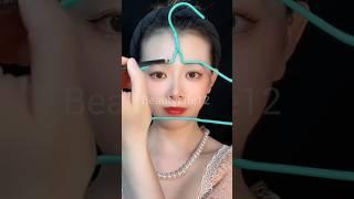 Chinese Eyebrows Tutorial #chinese #shorts #makeup #tiktok #shortvideo