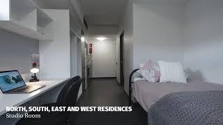 A Walk Through North, South, East and West Residences: Studio Apartment