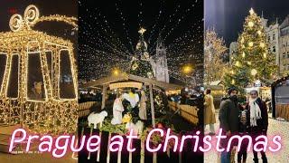 Christmas comes to Prague | Czech Republic  Festive lights and Christmas markets 2024