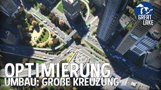 Optimierung & Umbau der großen Kreuzung gegen den Stau in Cities Skylines 2! | Great Lake 151