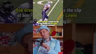 Gronk ran over Ray Lewis  #nfl #shorts #shortsyoutube #youtubeshorts