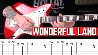 Wonderful Land Guitar Lesson | Shadows Lead Guitar Tutorial With Tabs