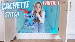 J'ai construit une cachette secrète STITCH !!! PARTIE 1