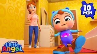 Baby John Wants To Grow Up!  | Little Angel | Community Corner | Kids Sing and Play