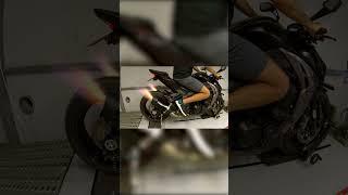 KAWASAKI Z1000 EXHAUST SOUND | KAWASAKI Z1000 | Z1000 EXHAUST SOUND | SUPER BIKE  #shorts #short