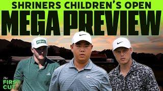 2024 Shriners Children's Open Mega Preview - Picks, Storylines, One & Done | The First Cut Podcast