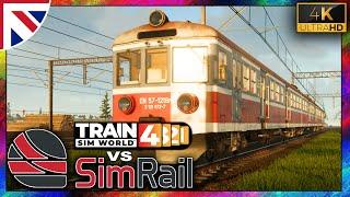 Is SimRail Better than Train Sim World 4?   ||   A Quick Look & Comparison