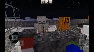 2 Zombie vs Skeleton in minecraft indonesia