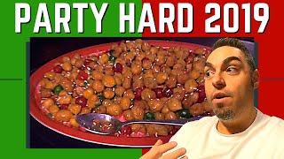 THE HOLIDAY PARTY 2019 | ARANCINI in ACTION | STRUFFOLI Napoletani