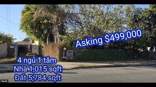 Baldwin Park Single house, Need to fix alot 4b1b 1015sqft. CASH preferred. Asking $499,000