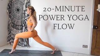 20-MINUTE POWER YOGA FLOW | Intermediate Level | CAT MEFFAN