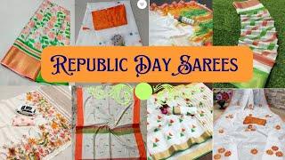 Republic Day Saree Haul | Republic Day Saree Look | Tiranga Sarees #republicday #trending #viral