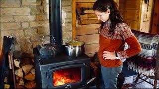 A Cozy Cabin Homestead | Firewood and Canning