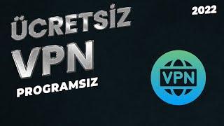 Windows 10’da Programsız ve Ücretsiz VPN Kurulumu