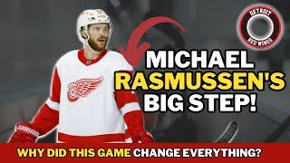 Why the Detroit Red Wings' First Exhibition Game Was Crucial for Michael Rasmussen - Red Wings