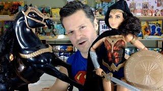 DC Wonder Woman & Horse Mattel Action Doll / Figure Unboxing Review