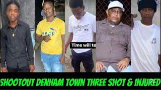 Shootout Cockburn Pen Ben Shot & Killed By Police + Two Police + Apple Shot &Injured In Denham Town