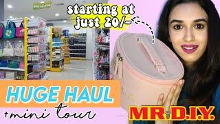 *HUGE* Mr.DIY HAUL + TOUR | starting at just 20/- | Cheaper than MINISO