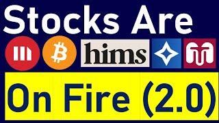 Stocks Are On Fire 2.0. MicroStrategy, Bitcoin, Hims: Slowly, Then Suddenly? Is The Market Back?