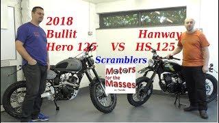 2018 Retro Scramblers Bullit Hero Vs Hanway HS