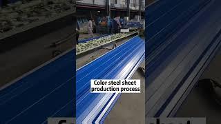 Color steel sheet production factory, color steel sheet supplier in China, color steel import
