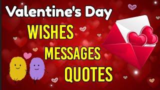 Happy Valentine's Day Wishes Quotes Messages 2024 | Valentine's day WhatsApp Status | Greetings