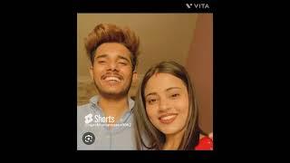 #love cute pics # mayank kaushik ️ and Nishu tiwari #  short feed # shorts #