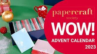 Papercraft Society Advent Calendar Introduction