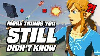 20 MORE Things You STILL Didn't Know In Zelda Breath Of The Wild