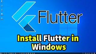 How to Install Flutter in Windows 10 with Android Studio 2024