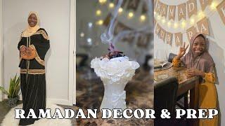 Ramadan 2025| MINIMALIST DIY Ramadan Decorations with My Daughter| ABAYA HAUL