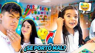 PRIMER DIA DE CLASES DE NUESTRA HIJA SALOMÉ Carlos & Adri