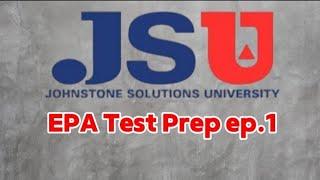 EPA Test Preparation Guide 1 of 5