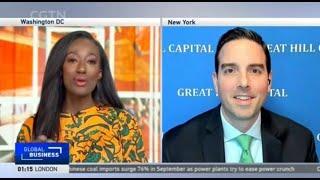Tom Hayes - CGTN Global Business Appearance - 10/13/2021