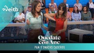 ¿Cómo podemos hacer pan y snacks caseros que sean saludables?