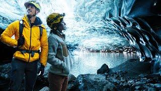 I Explored a 2000 Year Old Ice Cave in ICELAND