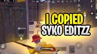 I Tried To Copy Syko Editzz On Android  || The Scotts || Pubg Montage