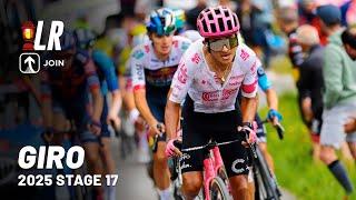 Can Isaac Del Toro Strike Back? | Giro d'Italia 2025 Stage 17 | Lanterne Rouge x JOIN Cycling