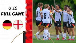 Germany U 19 vs. England U 19 | | Full Game | U 19 Women's National Team