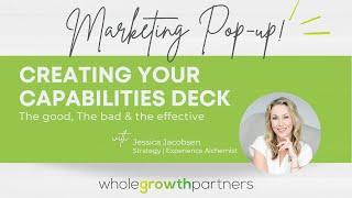 Creating your Capabilities Deck: The Good, the Bad and the Effective