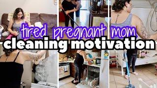 MOM LIFE CLEAN WITH ME // CLEANING MOTIVATION // LAUNDRY MOTIVATION // GET IT ALL DONE