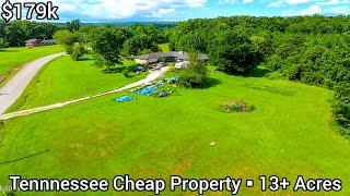 Tennessee Cheap Farmhouse For Sale | $179k | 4bd | 2ba | 13+ Acres | Old House Life