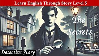 LEARN ENGLISH THROUGH STORIES‍️ Level 5. Mystery Detective story.#audiobook #detective #english